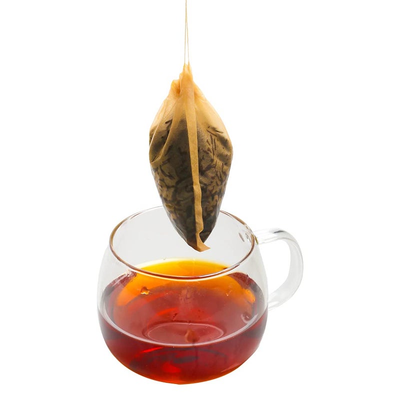Tinkee Tea Filter bags, safe and natural material, disposable tea infuser, empty tea bag with drawstring for loose leaf tea, set of 100ï¼ˆ3.15 x 3.94 inch ï¼‰ (Initial) - Image 5